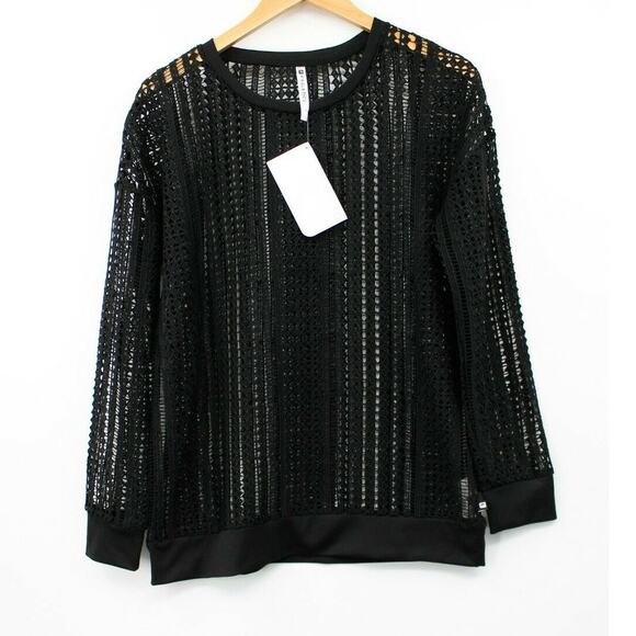 Fabletics Sophie‎ Tunic Lace Crochet Cover Up - Picture 2 of 8